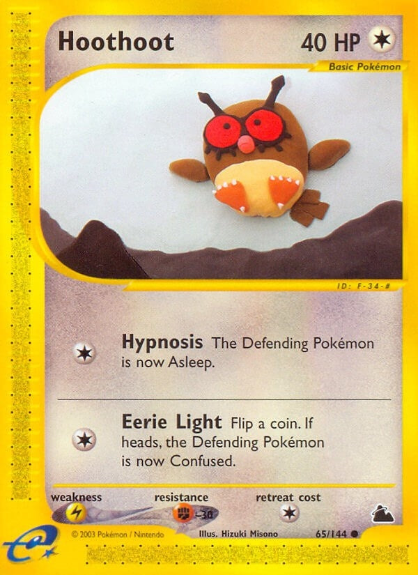 Image for Hoothoot (065/144) [Skyridge] - Pokemon