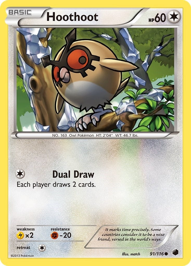 Image for Hoothoot (91/116) [Plasma Freeze] - Pokemon
