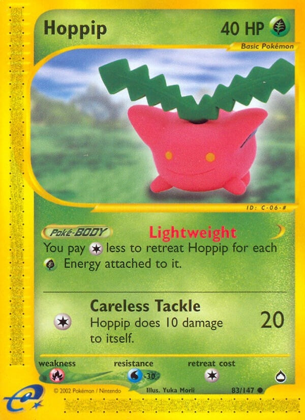 Image for Hoppip (083/147) [Aquapolis] - Pokemon