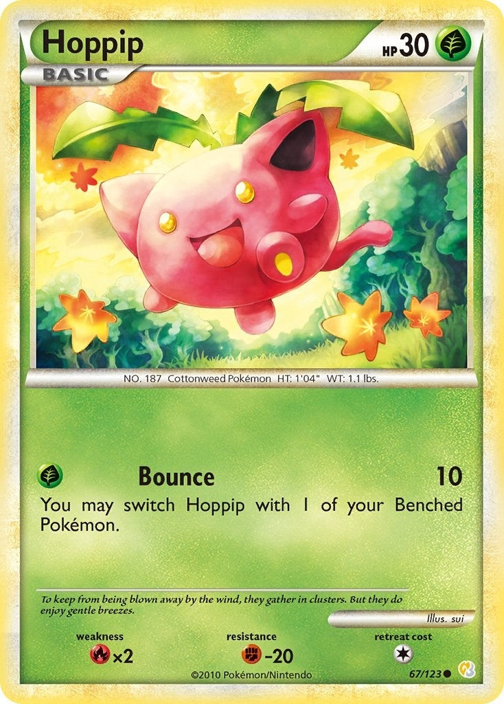 Image for Hoppip (67/123) [HeartGold SoulSilver] - Pokemon