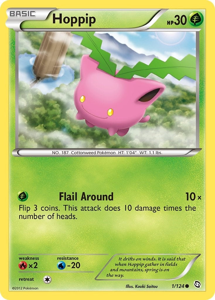 Image for Hoppip (1/124) [Dragons Exalted] - Pokemon