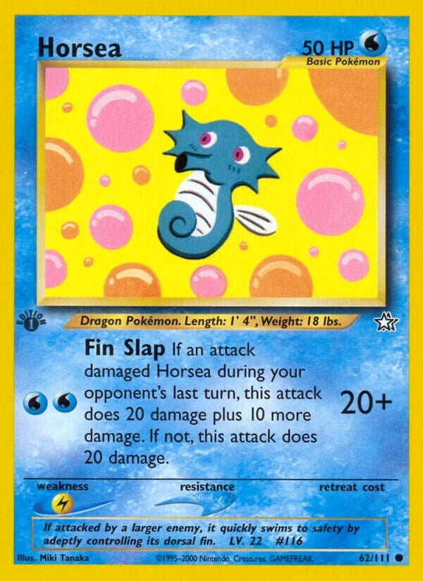 Image for Horsea (062/111) [Neo Genesis] - Pokemon