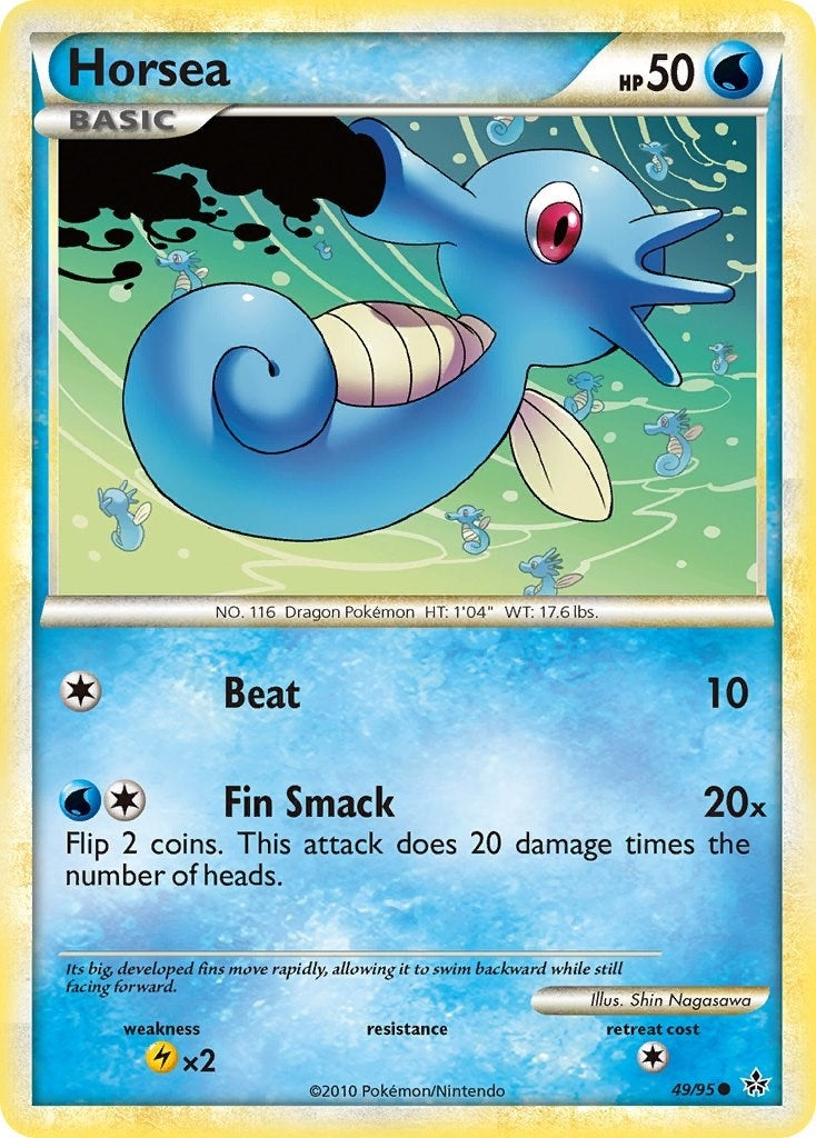 Image for Horsea (49/95) [Unleashed] - Pokemon