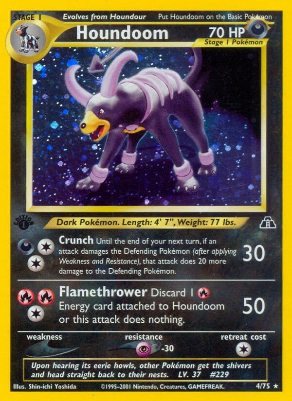 Image for Houndoom (4) (04/75) [Neo Discovery] - Pokemon