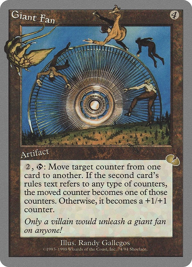 Image for Giant Fan (74) [Unglued] - Magic: The Gathering