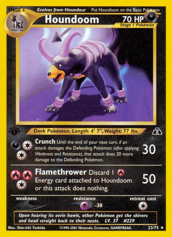 Image for Houndoom (23) (23/75) [Neo Discovery] - Pokemon
