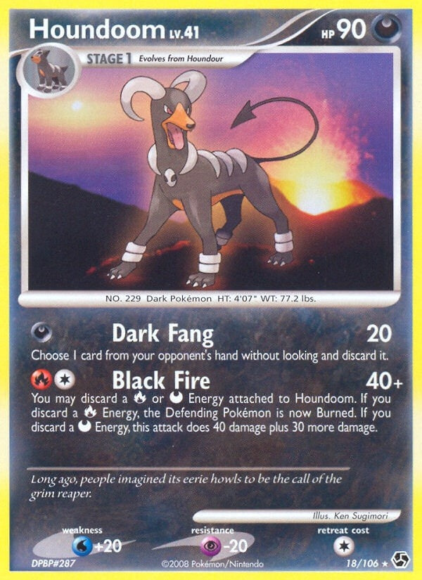 Image for Houndoom (18/106) [Great Encounters] - Pokemon