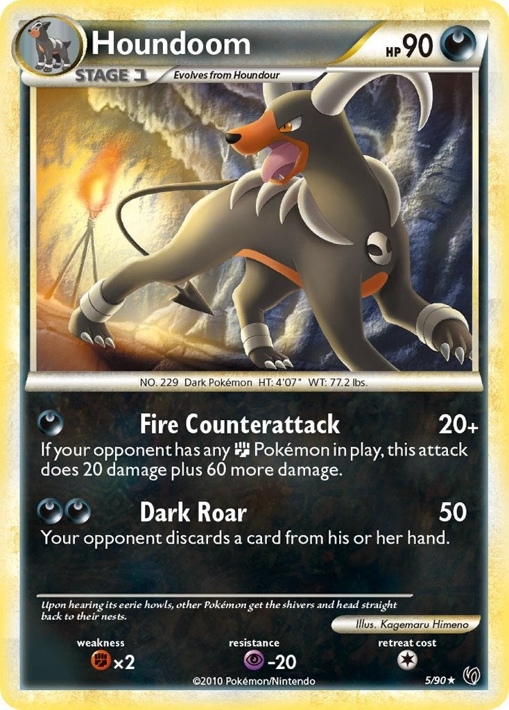 Image for Houndoom (5/90) [Undaunted] - Pokemon