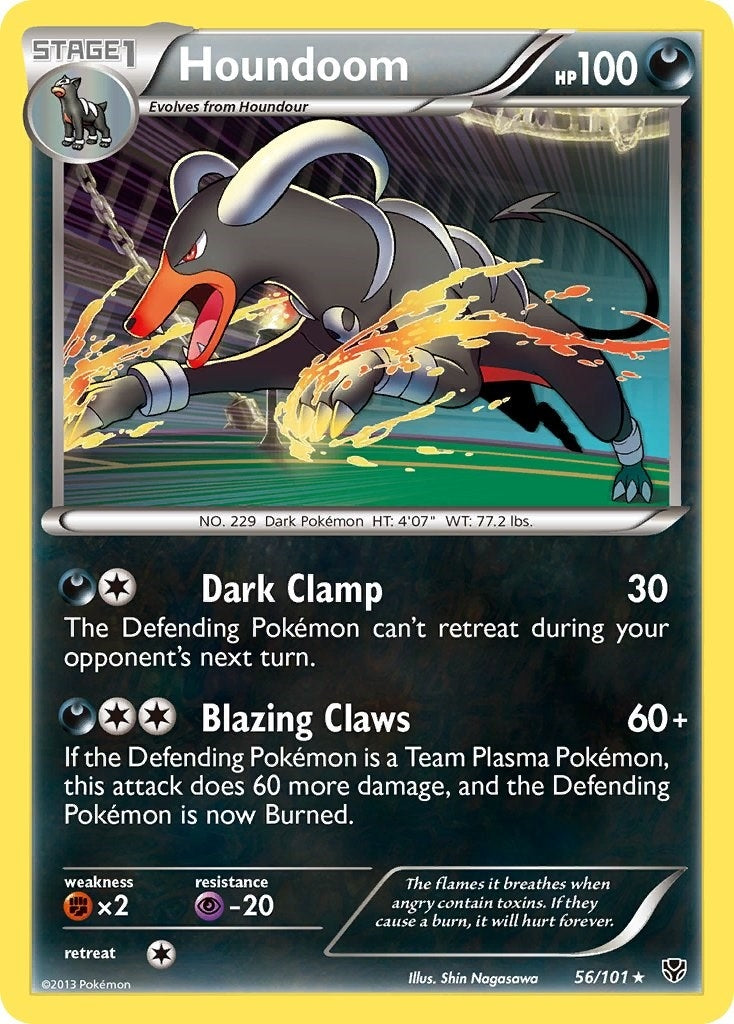 Image for Houndoom (56/101) [Plasma Blast] - Pokemon
