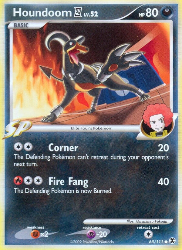 Image for Houndoom E4 (65/111) [Rising Rivals] - Pokemon