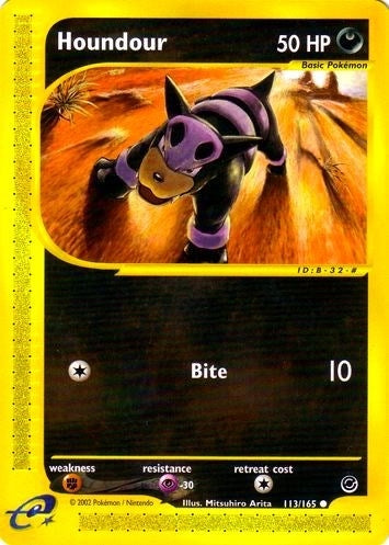 Image for Houndour (113/165) [Expedition] - Pokemon