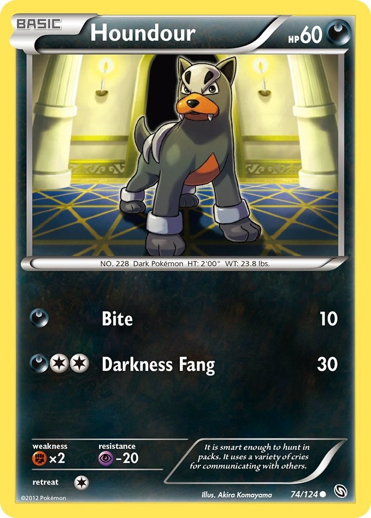 Image for Houndour (74/124) [Dragons Exalted] - Pokemon