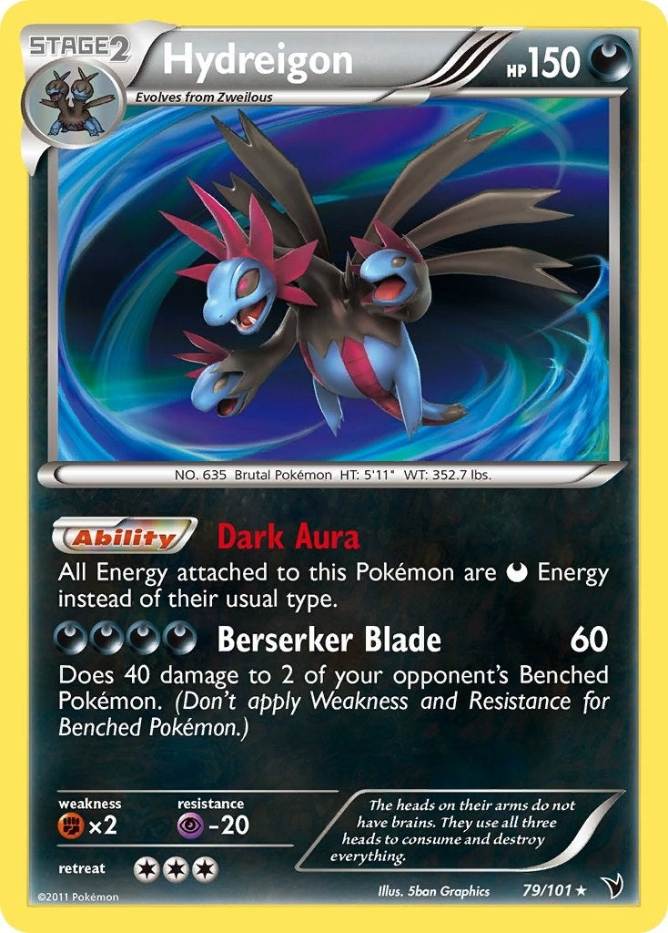 Image for Hydreigon (79/101) [Noble Victories] - Pokemon