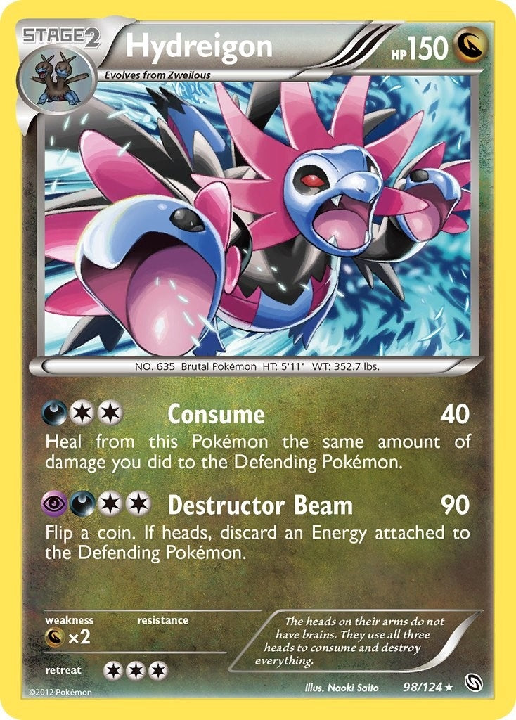 Image for Hydreigon (98) (98/124) [Dragons Exalted] - Pokemon
