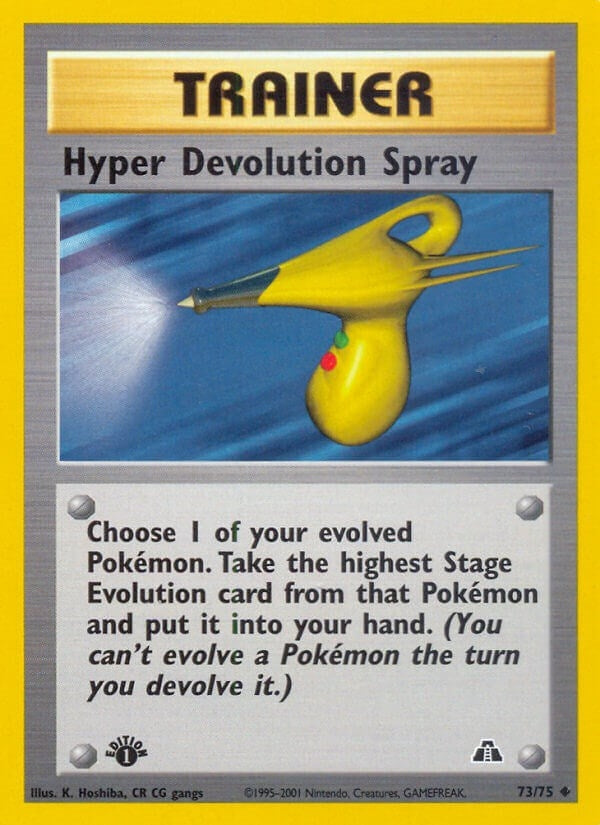 Image for Hyper Devolution Spray (73/75) [Neo Discovery] - Pokemon