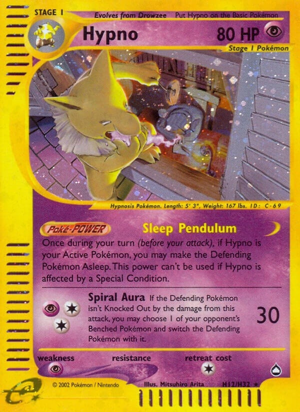 Image for Hypno (H12) (H12/H32) [Aquapolis] - Pokemon