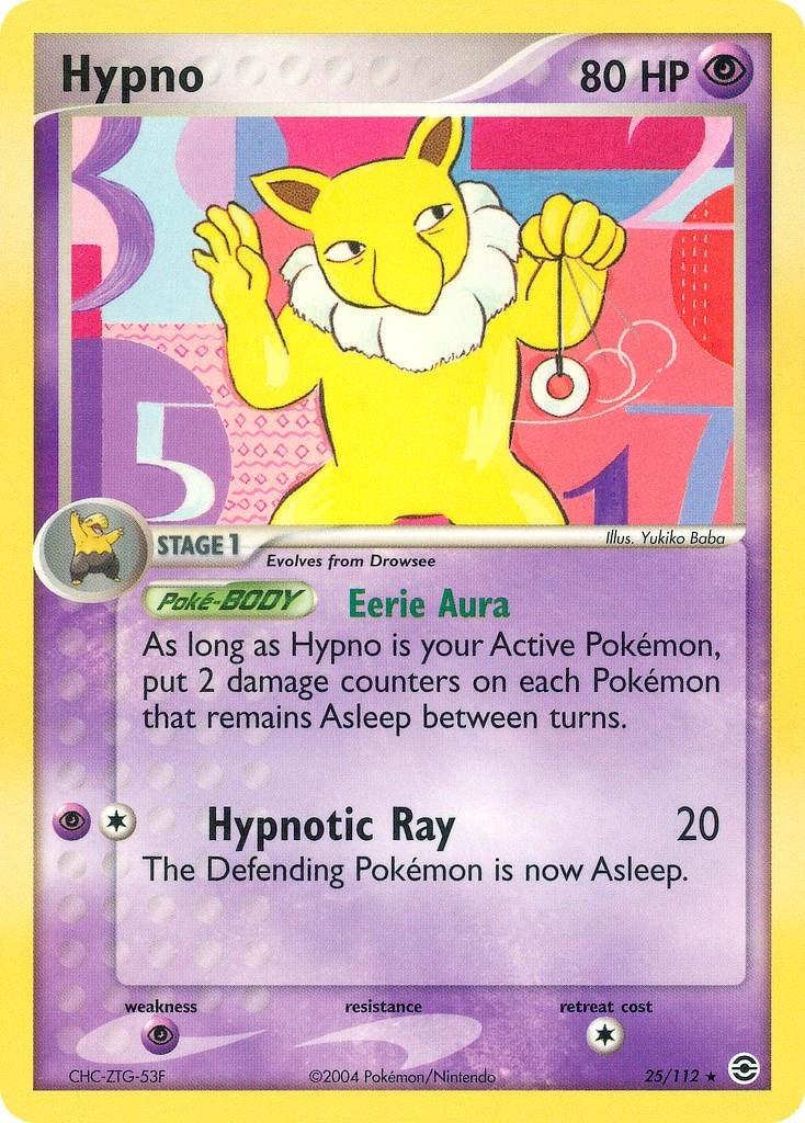 Image for Hypno (25/112) [FireRed & LeafGreen] - Pokemon
