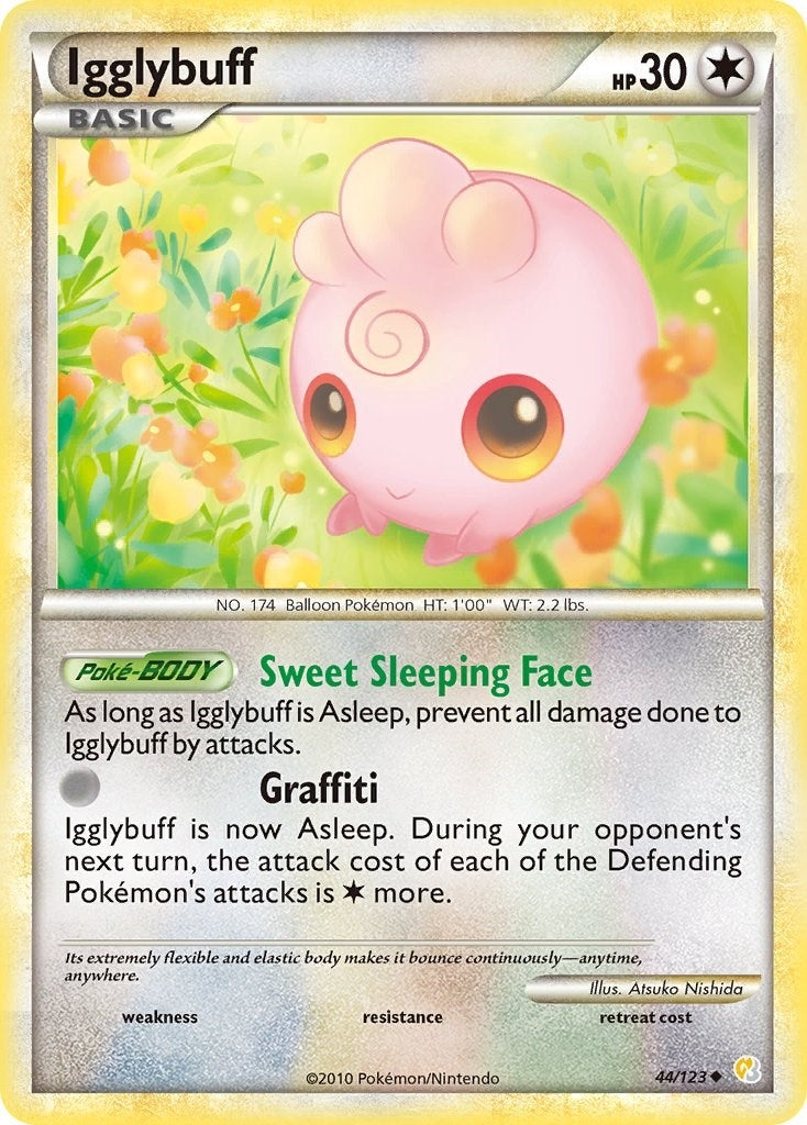 Image for Igglybuff (44/123) [HeartGold SoulSilver] - Pokemon
