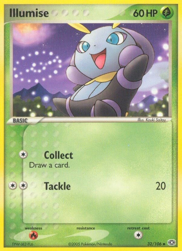 Image for Illumise (32/106) [Emerald] - Pokemon