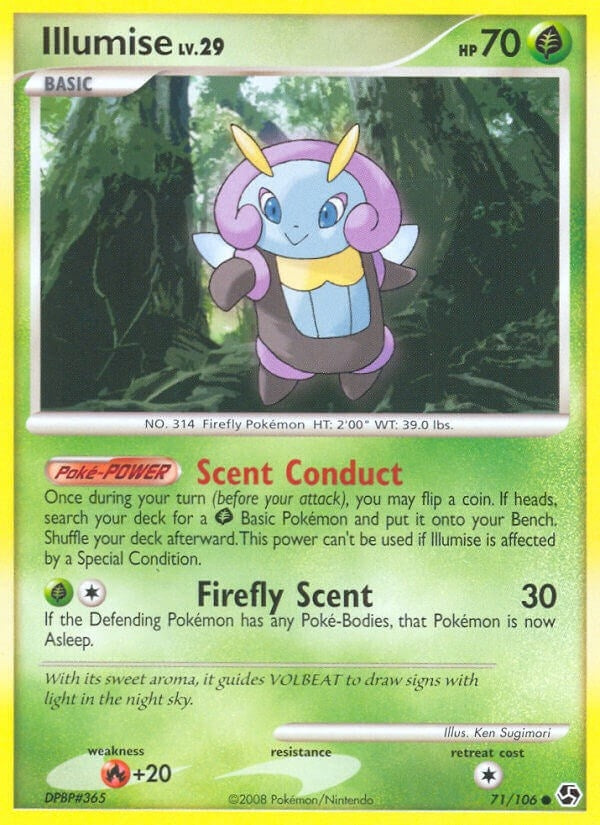 Image for Illumise (71/106) [Great Encounters] - Pokemon