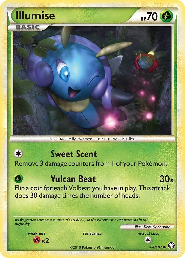 Image for Illumise (64/102) [Triumphant] - Pokemon
