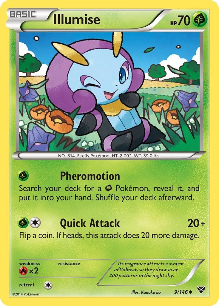 Image for Illumise (9/146) [XY Base Set] - Pokemon