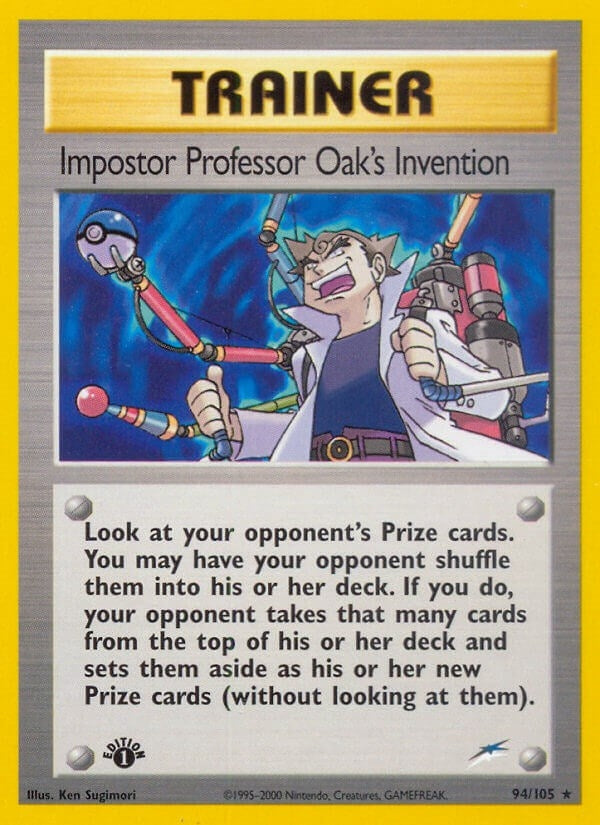 Image for Impostor Professor Oak's Invention (094/105) [Neo Destiny] - Pokemon