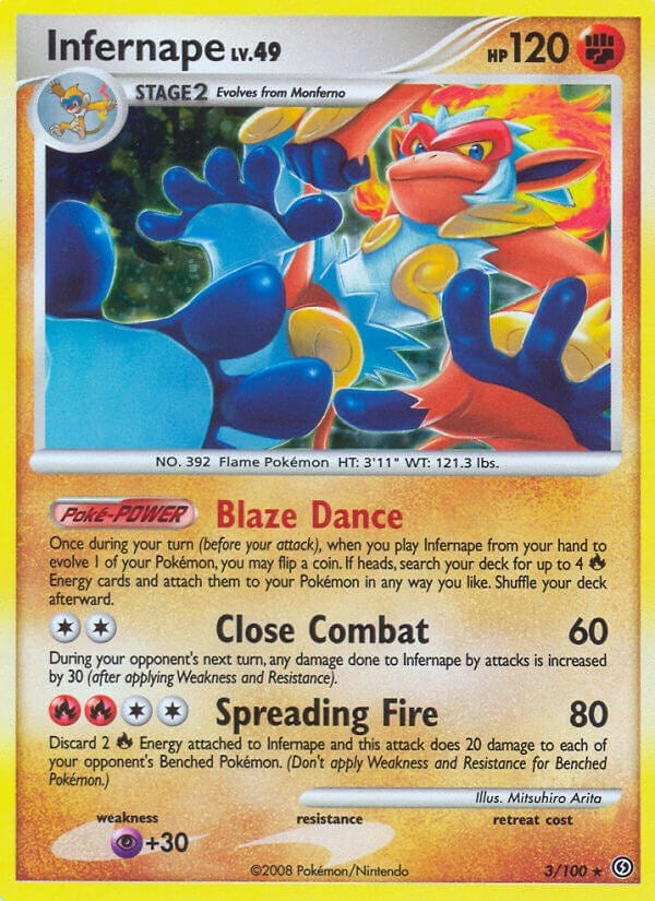 Image for Infernape (3/100) [Stormfront] - Pokemon
