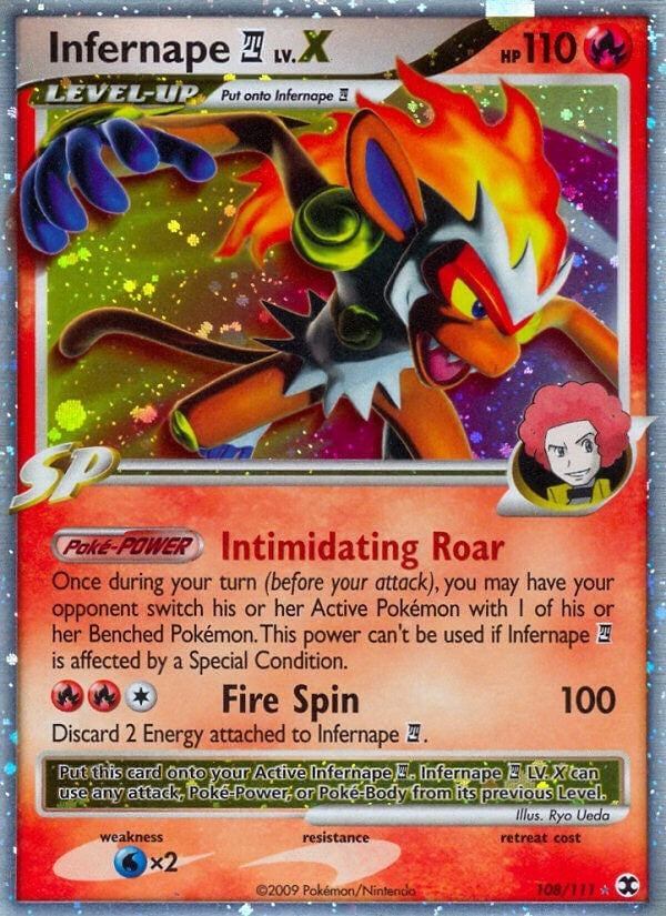 Image for Infernape E4 Lv.X (108/111) [Rising Rivals] - Pokemon