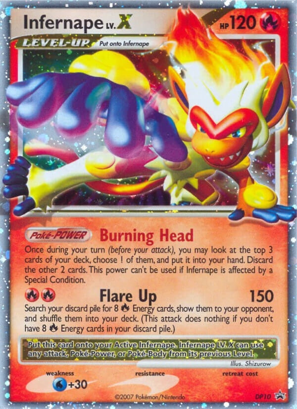 Image for Infernape LV.X - DP10 (DP10) [Diamond and Pearl Promos] - Pokemon