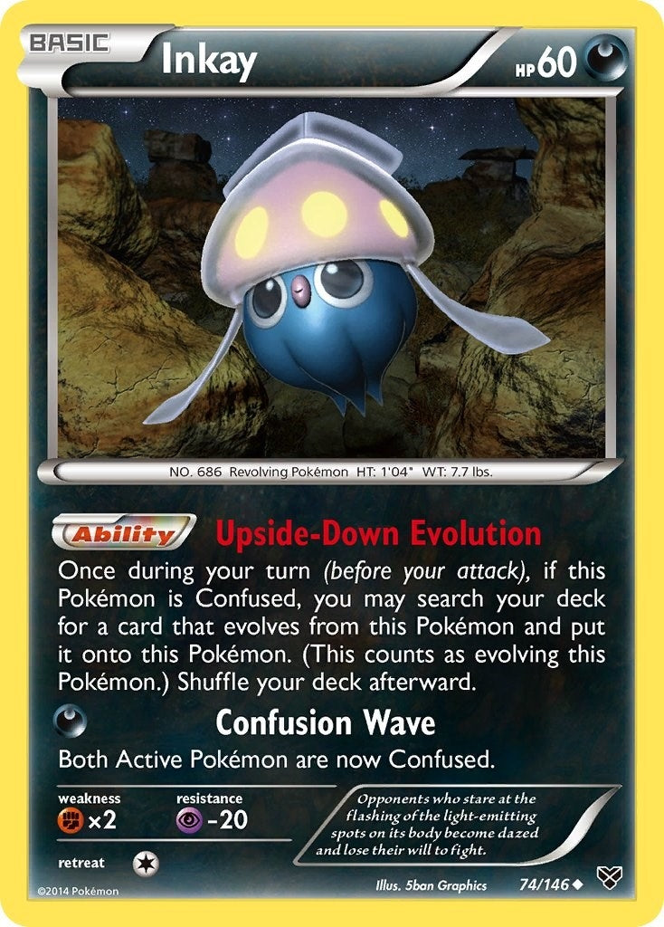 Image for Inkay (74) (74/146) [XY Base Set] - Pokemon