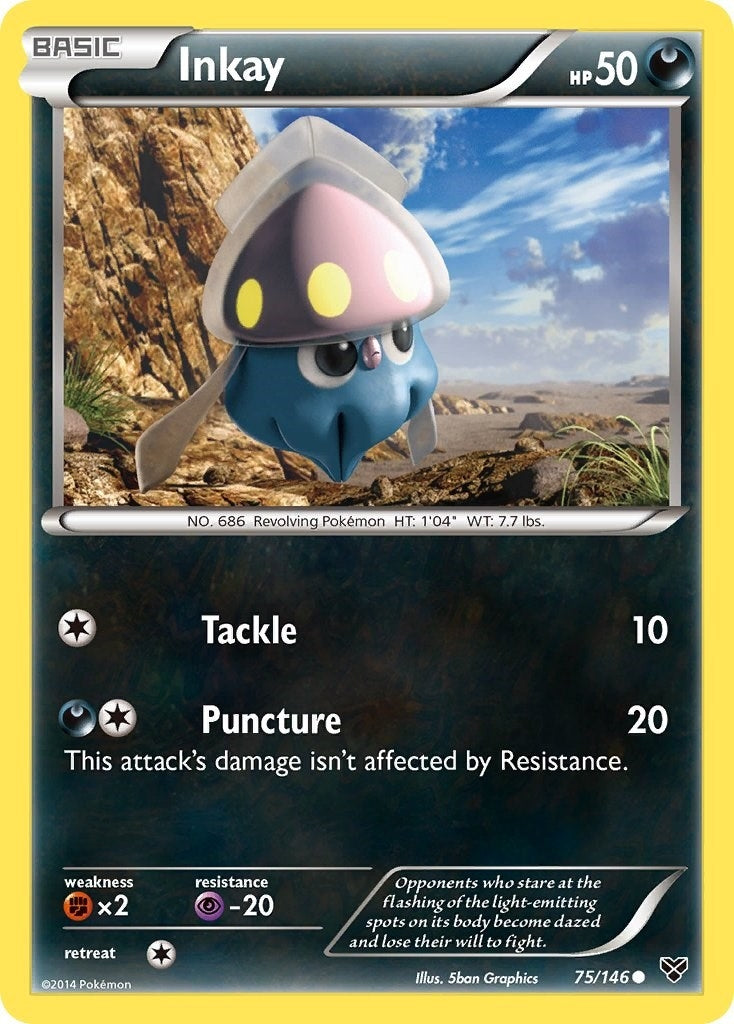 Inkay (75) (75/146) [XY Base Set]