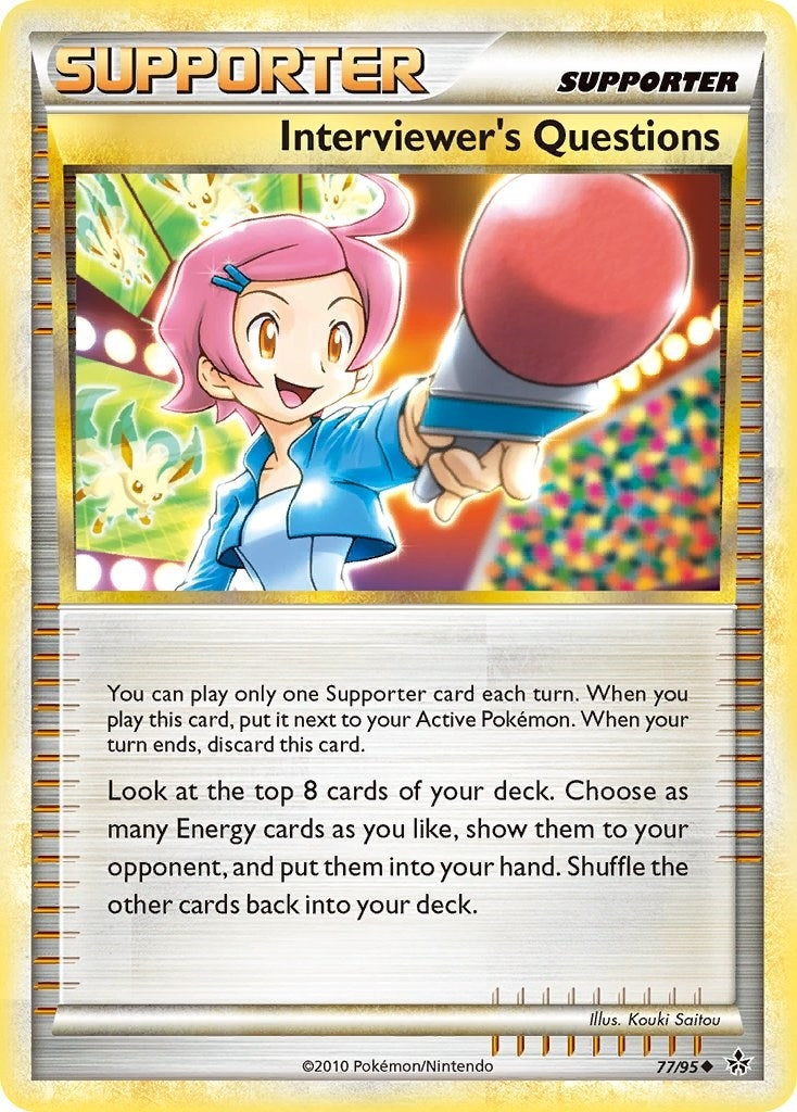 Image for Interviewer's Questions (77/95) [Unleashed] - Pokemon