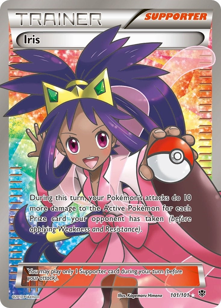 Image for Iris (101 Full Art) (101/101) [Plasma Blast] - Pokemon