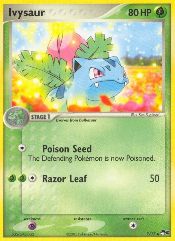 Image for Ivysaur (007/017) [POP Series 2] - Pokemon
