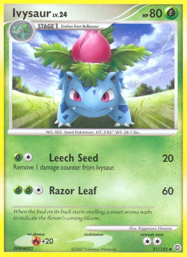 Image for Ivysaur (51/132) [Secret Wonders] - Pokemon