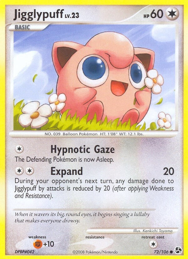 Image for Jigglypuff (72/106) [Great Encounters] - Pokemon