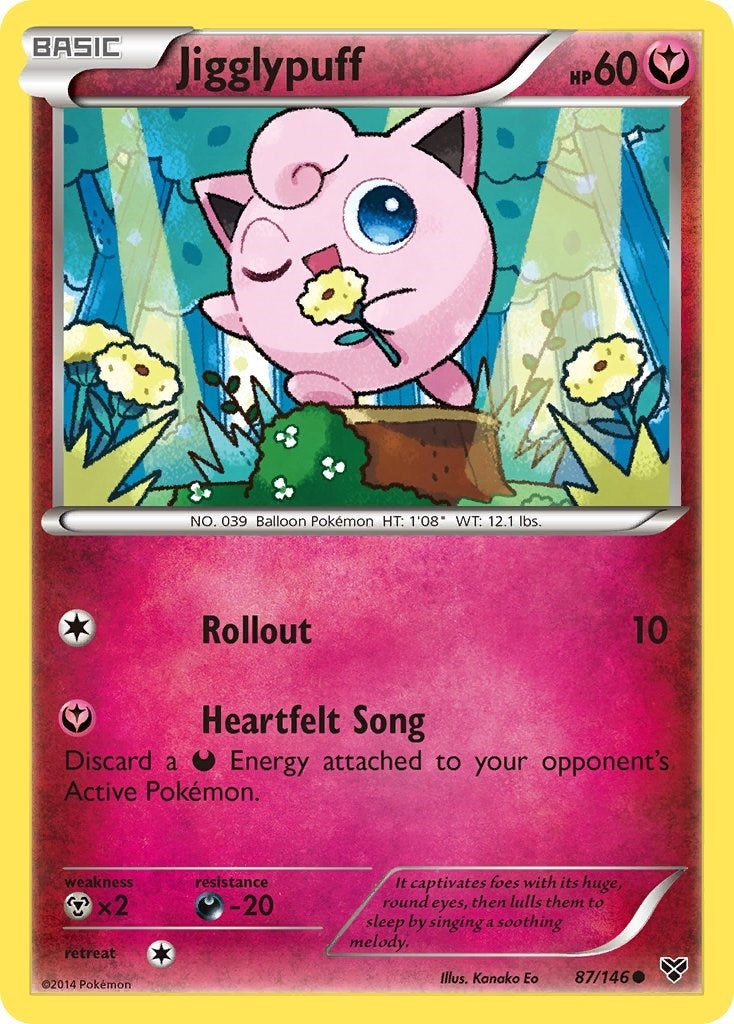 Image for Jigglypuff (87) (87/146) [XY Base Set] - Pokemon
