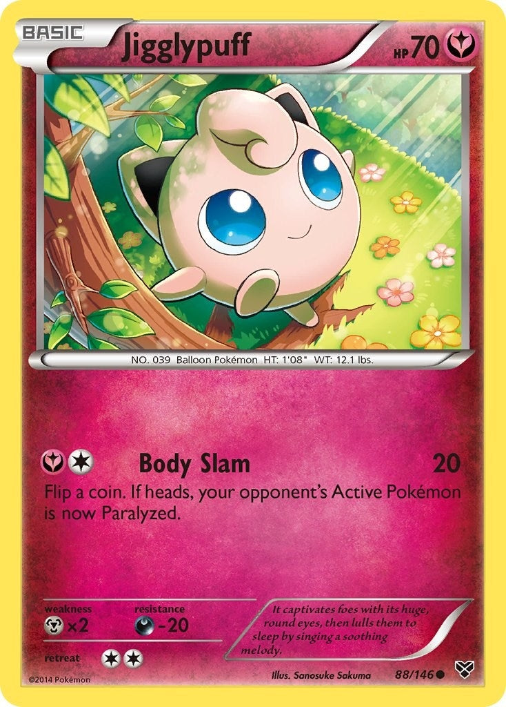 Image for Jigglypuff (88) (88/146) [XY Base Set] - Pokemon