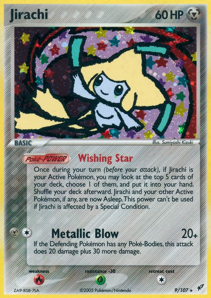 Image for Jirachi (9/107) [Deoxys] - Pokemon