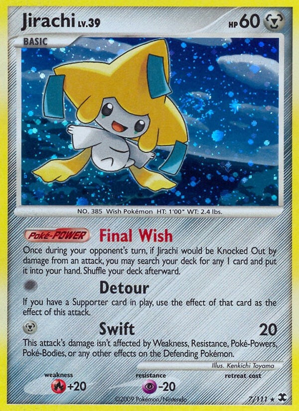 Image for Jirachi (7/111) [Rising Rivals] - Pokemon