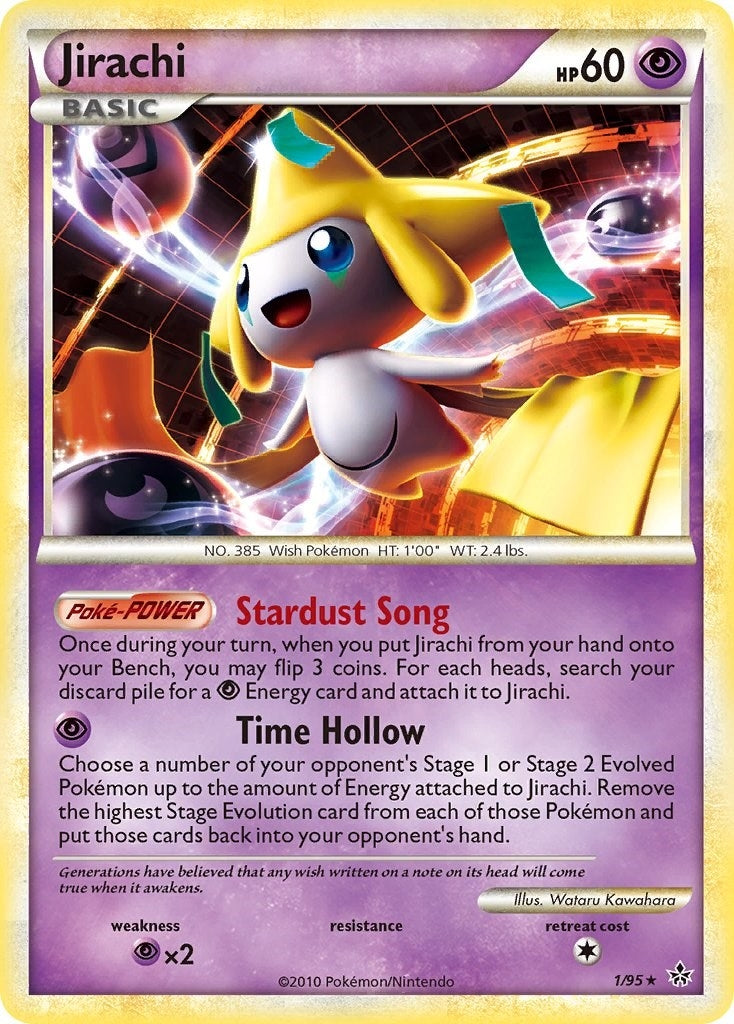 Image for Jirachi (1/95) [Unleashed] - Pokemon