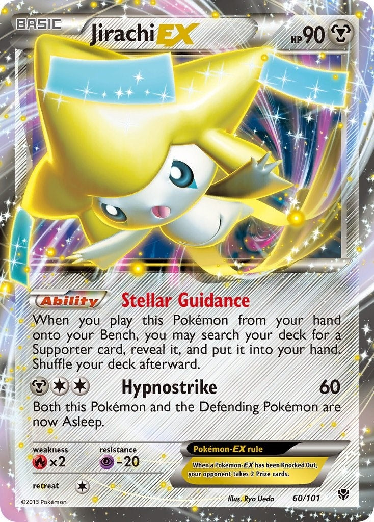 Image for Jirachi EX (60/101) [Plasma Blast] - Pokemon