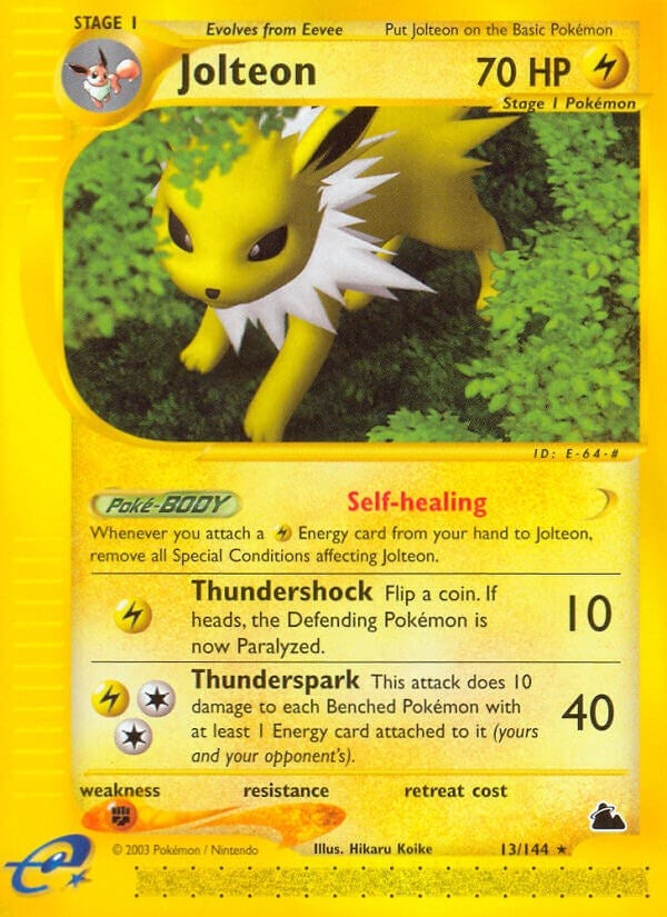 Image for Jolteon (13) (013/144) [Skyridge] - Pokemon