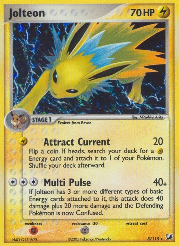 Image for Jolteon (8/115) [Unseen Forces] - Pokemon