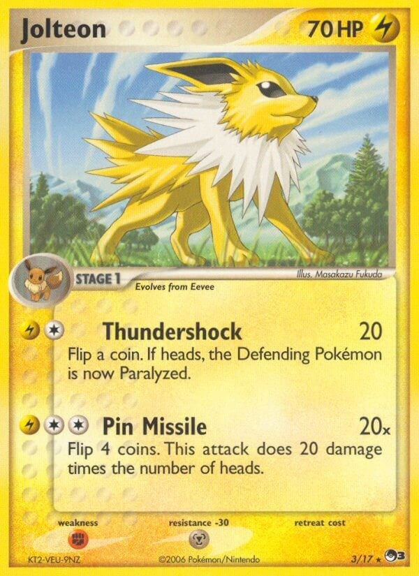 Image for Jolteon (003/017) [POP Series 3] - Pokemon