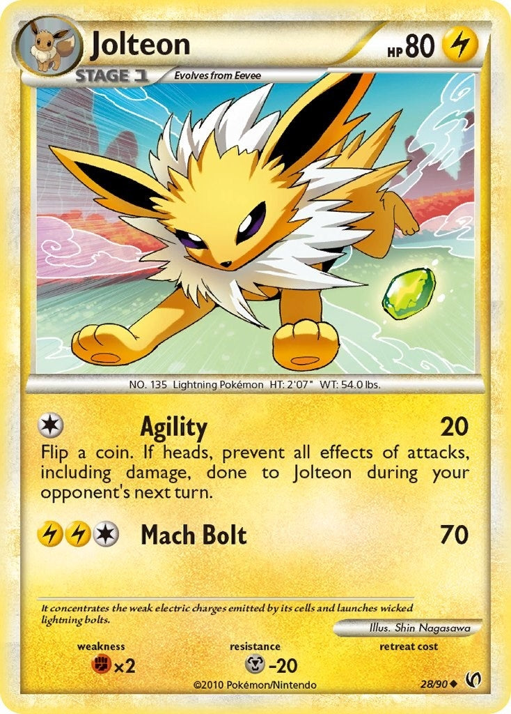 Image for Jolteon (28/90) [Undaunted] - Pokemon