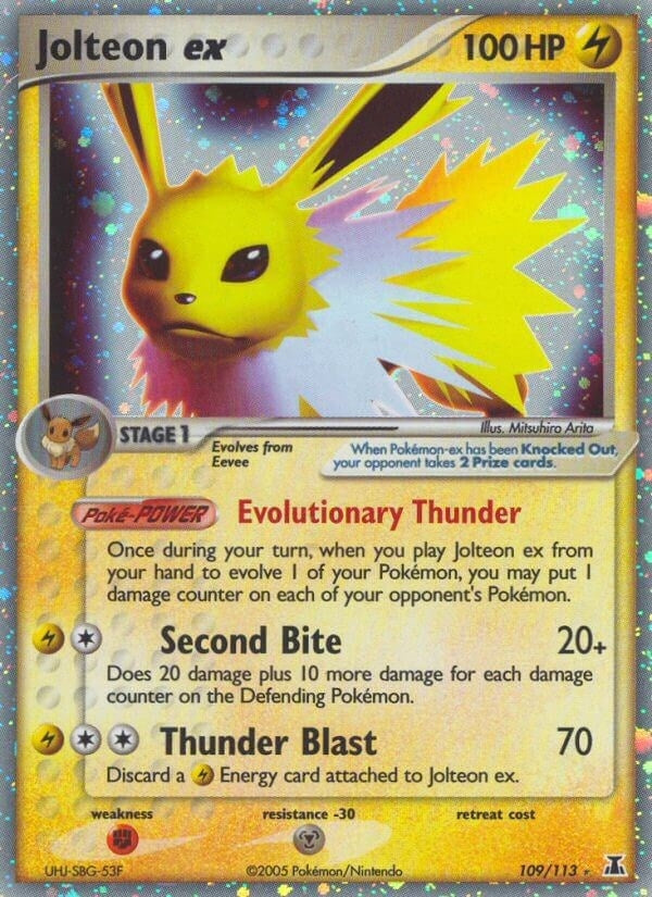 Image for Jolteon ex (109/113) [Delta Species] - Pokemon