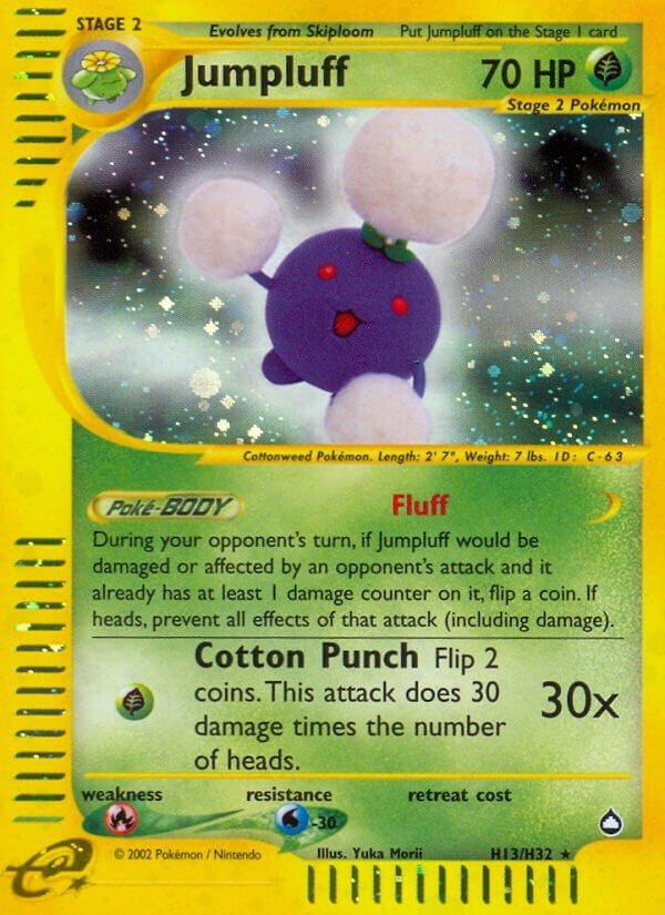 Image for Jumpluff (H13) (H13/H32) [Aquapolis] - Pokemon