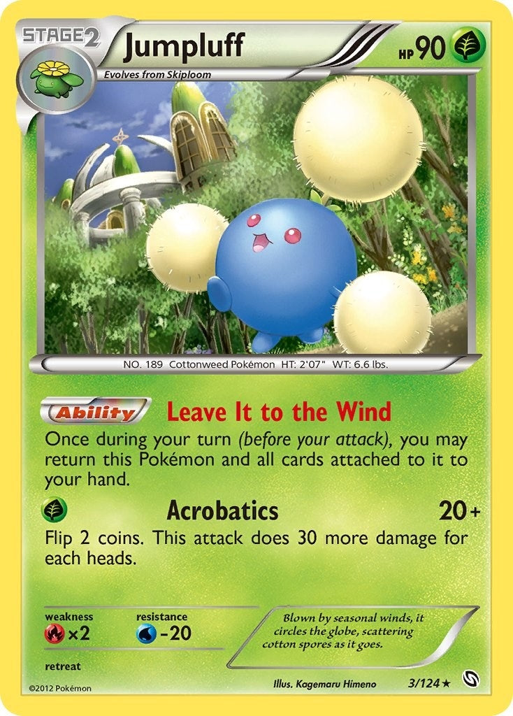 Image for Jumpluff (3/124) [Dragons Exalted] - Pokemon